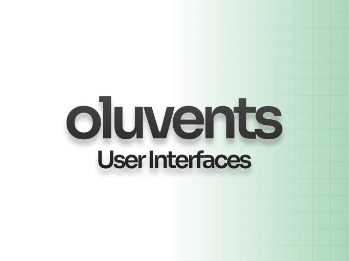 oluvents — User Interfaces showcase